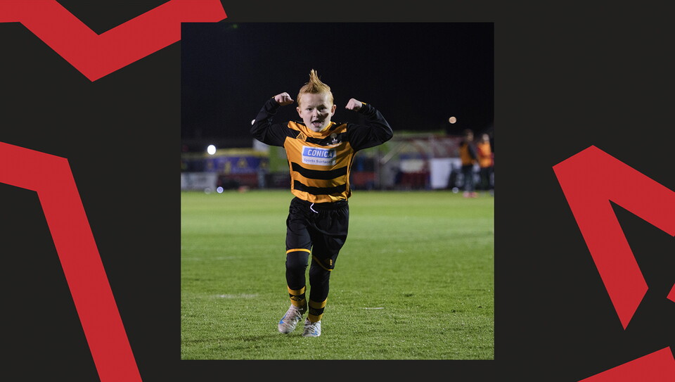 A matchday experience gallery from Lincoln's home game against Huddersfield Town.