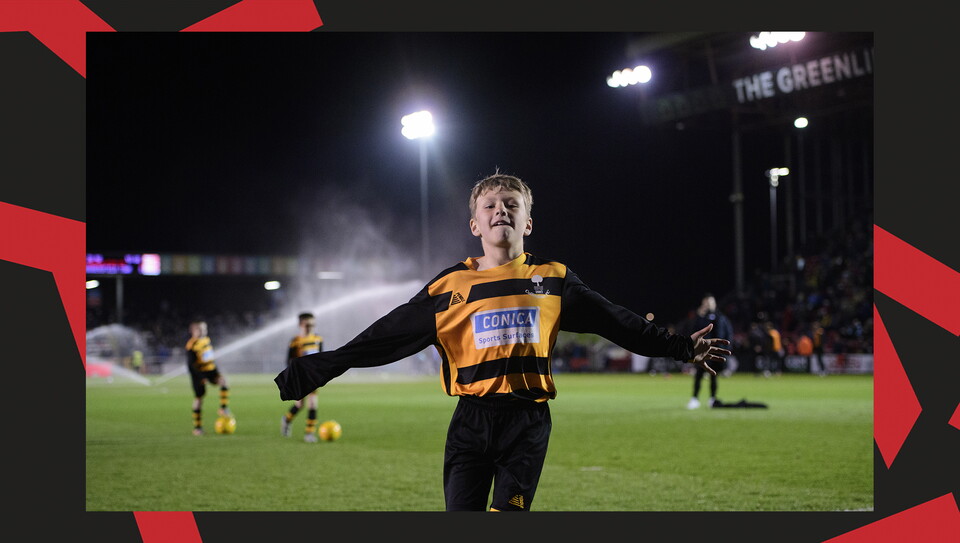 A matchday experience gallery from Lincoln's home game against Huddersfield Town.