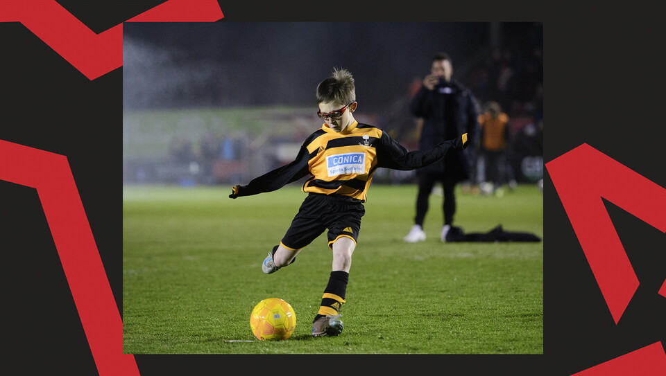 A matchday experience gallery from Lincoln's home game against Huddersfield Town.