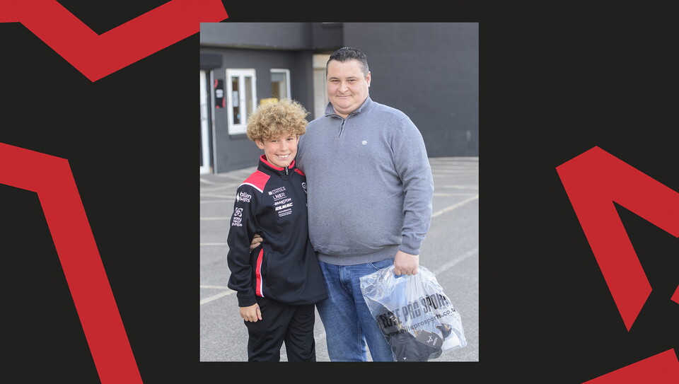 A fan image from City's home game against Huddersfield Town.