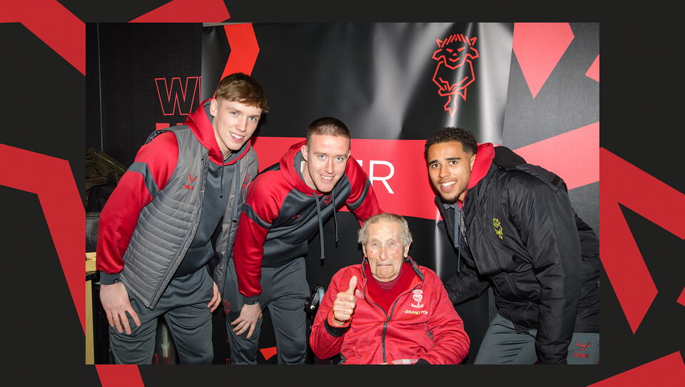 A fan image from City's home game against Huddersfield Town.