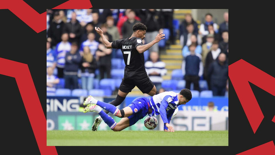 A match action image from City's 1-0 away success at Reading on Good Friday.