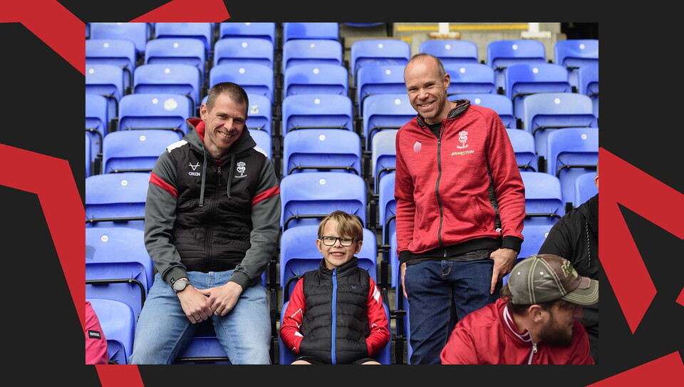A fans image from City's 1-0 away success at Reading on Good Friday.