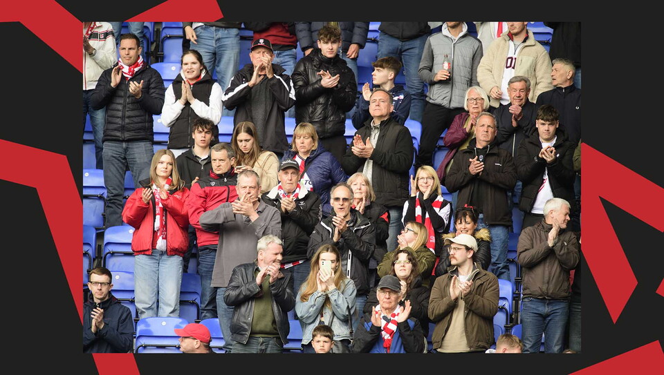 A fans image from City's 1-0 away success at Reading on Good Friday.