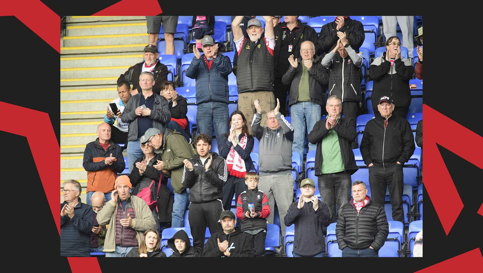 A fans image from City's 1-0 away success at Reading on Good Friday.