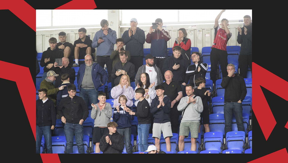 A fans image from City's 1-0 away success at Reading on Good Friday.