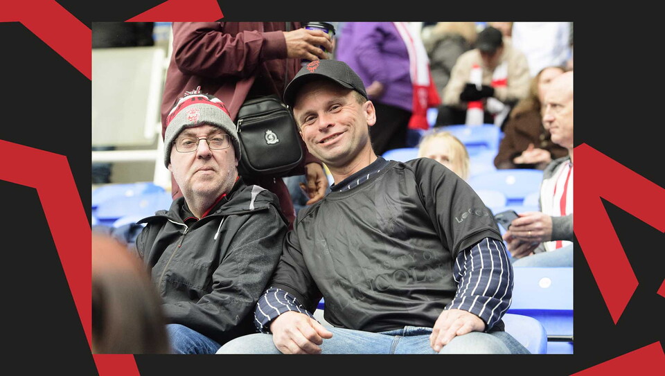 A fans image from City's 1-0 away success at Reading on Good Friday.
