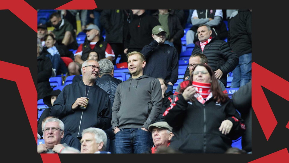A fans image from City's 1-0 away success at Reading on Good Friday.