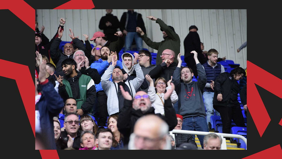 A fans image from City's 1-0 away success at Reading on Good Friday.