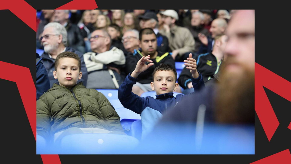 A fans image from City's 1-0 away success at Reading on Good Friday.