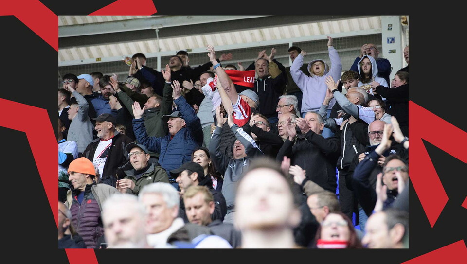 A fans image from City's 1-0 away success at Reading on Good Friday.