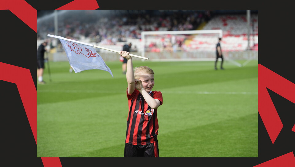 A matchday experience image from City's home game against Shrewsbury Town.