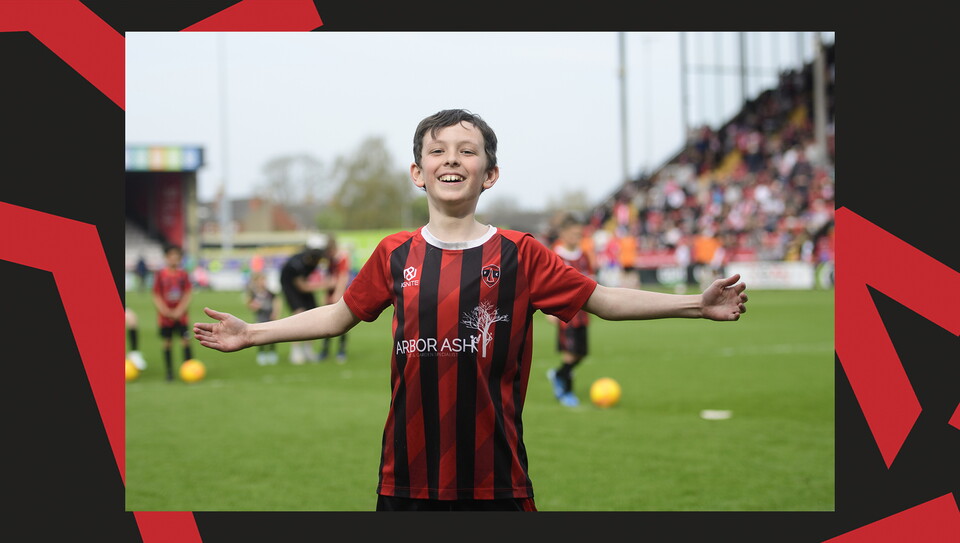 A matchday experience image from City's home game against Shrewsbury Town.