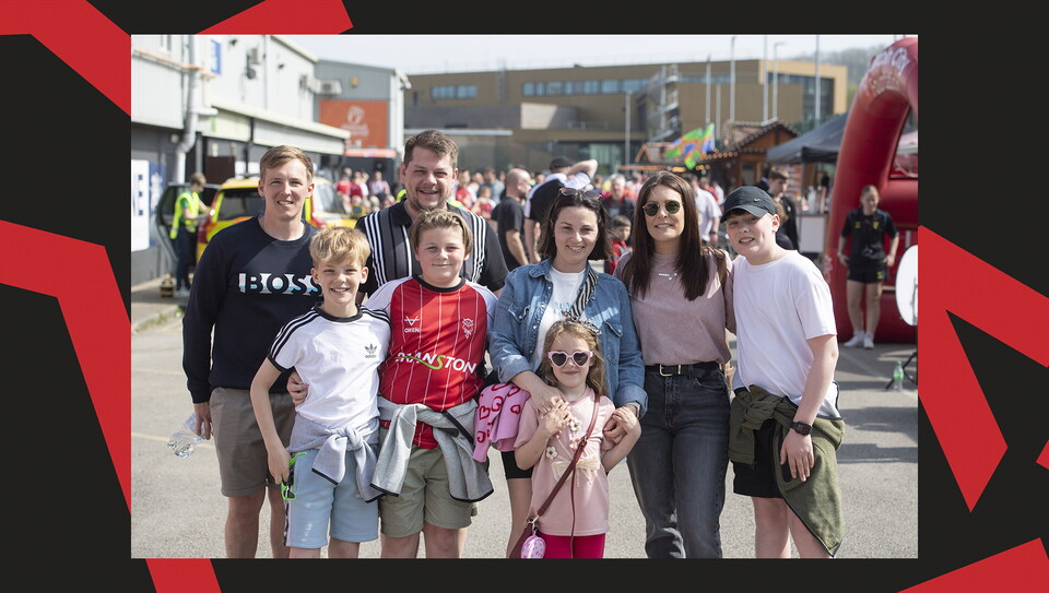 A fan image from City's home game against Shrewsbury Town.