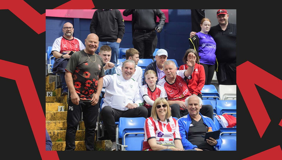 A fans photo from City's 3-2 away loss at promotion-chasing Stockport County.