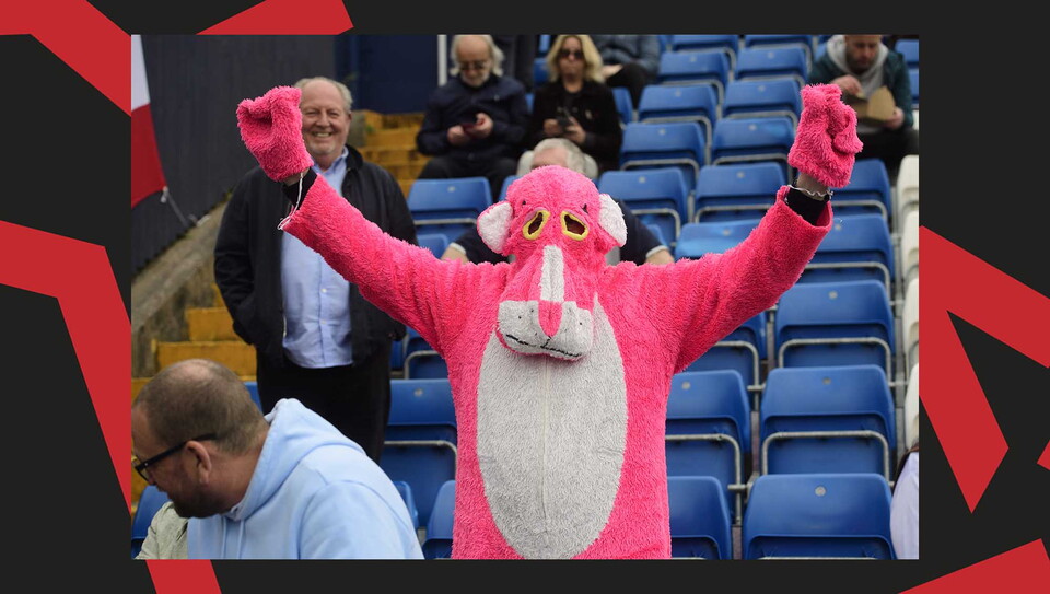 A fans photo from City's 3-2 away loss at promotion-chasing Stockport County.