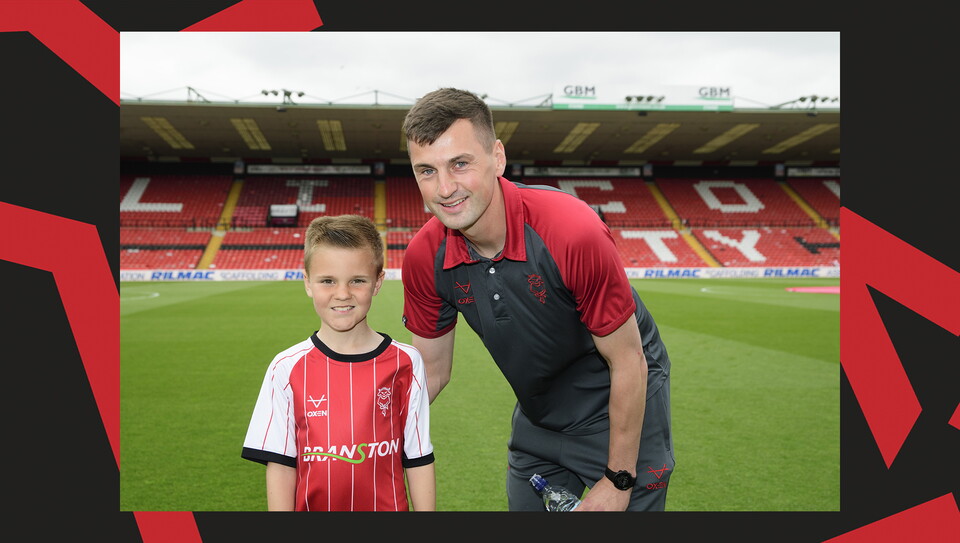 A matchday experience image from Lincoln City vs Wrexham