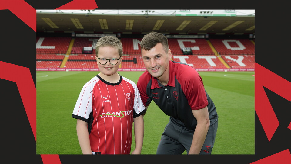 A matchday experience image from Lincoln City vs Wrexham