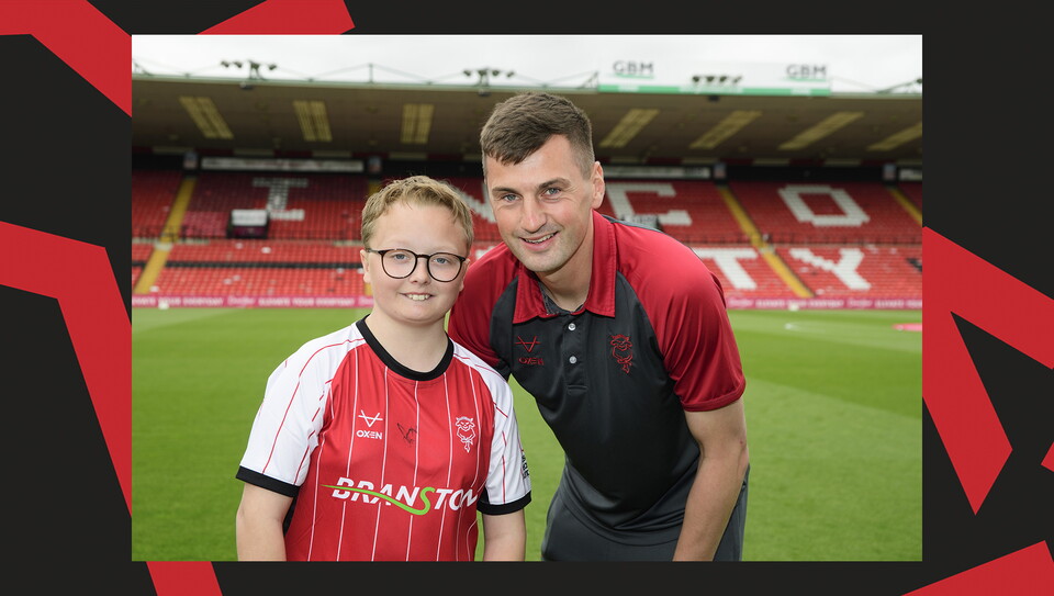 A matchday experience image from Lincoln City vs Wrexham