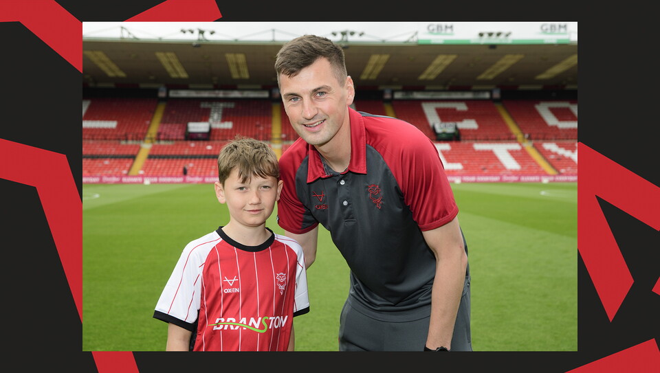 A matchday experience image from Lincoln City vs Wrexham