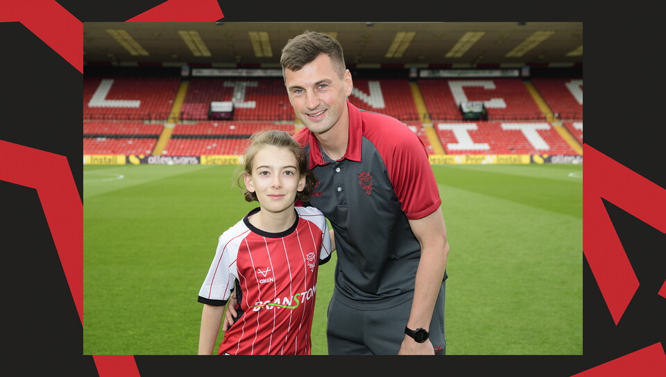 A matchday experience image from Lincoln City vs Wrexham