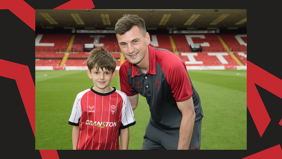A matchday experience image from Lincoln City vs Wrexham