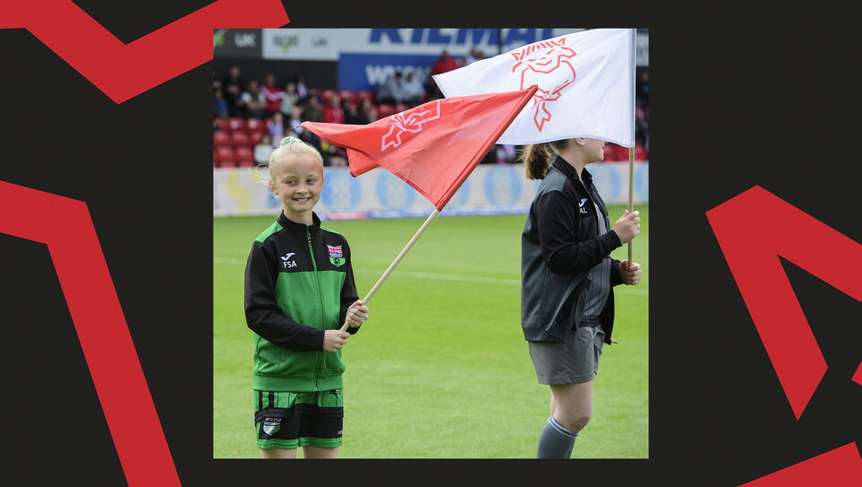 A matchday experience image from Lincoln City vs Wrexham