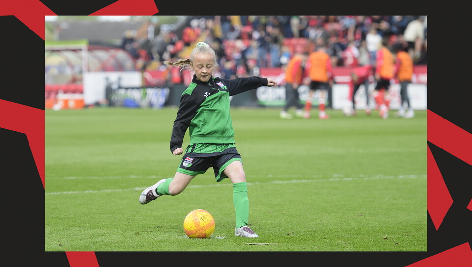 A matchday experience image from Lincoln City vs Wrexham