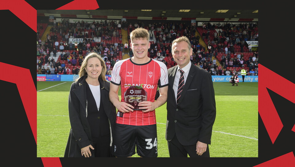 An end of the season awards presentation after City's final game of the season against Wrexham