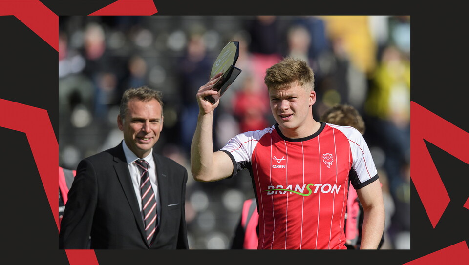 An end of the season awards presentation after City's final game of the season against Wrexham