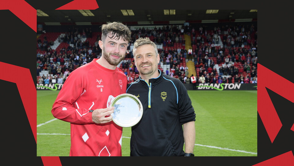 An end of the season awards presentation after City's final game of the season against Wrexham