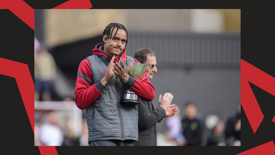 An end of the season awards presentation after City's final game of the season against Wrexham
