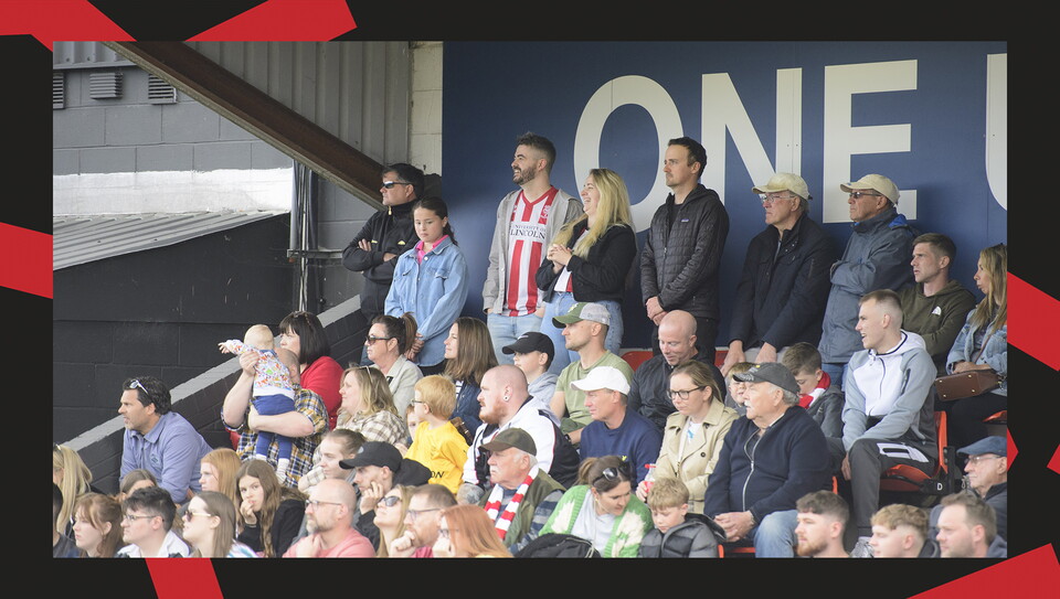 A fans image from City's final game of the season against Wrexham