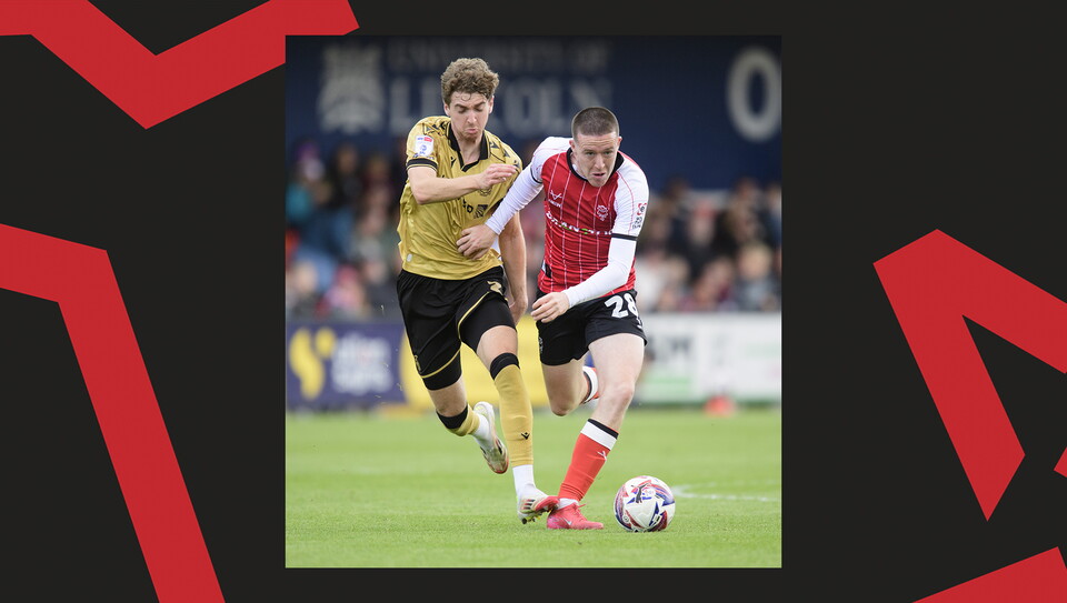 A match action image from City's final game of the season against Wrexham
