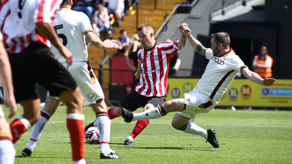 Action from Lincoln CIty FPA v Birmingham City Veterans