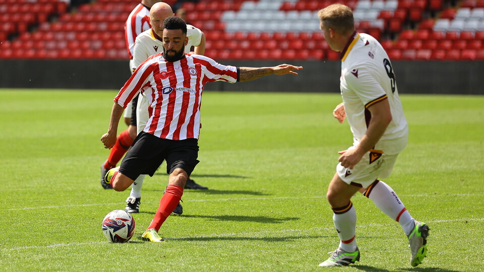 Action from Lincoln CIty FPA v Birmingham City Veterans