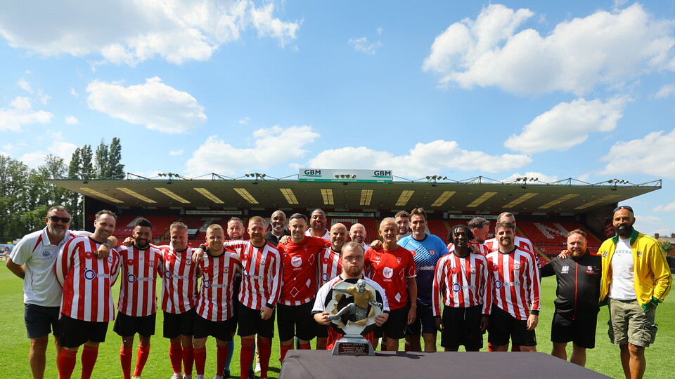 Action from Lincoln CIty FPA v Birmingham City Veterans