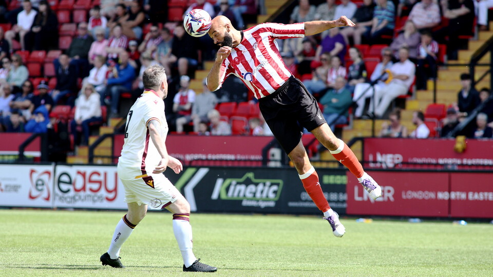Action from Lincoln CIty FPA v Birmingham City Veterans
