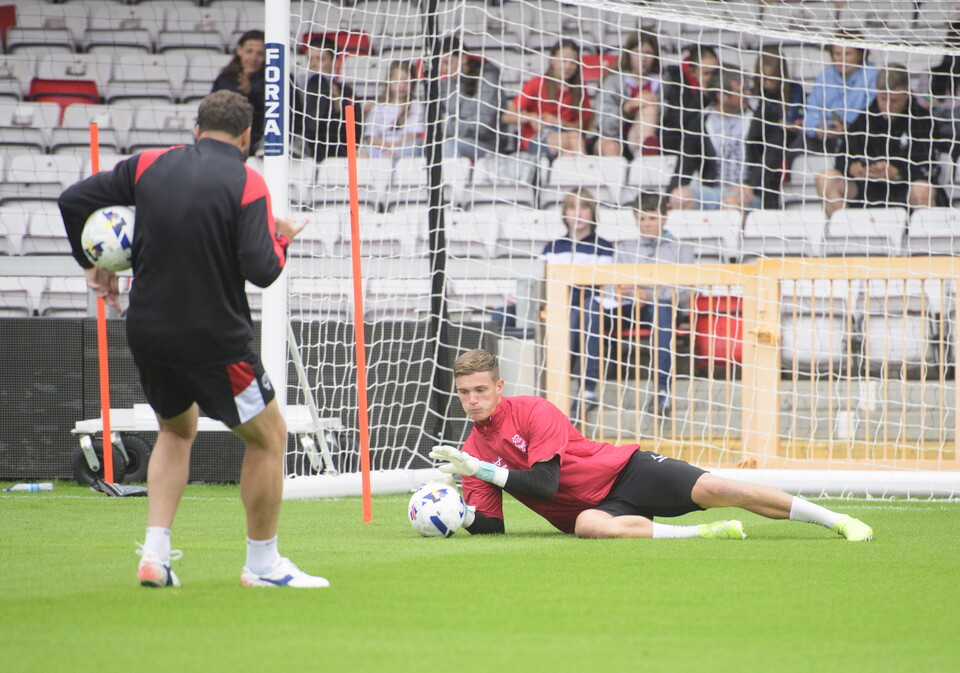 A gallery of images from an opening training session at the LNER Stadium on Thursday 24 July. 