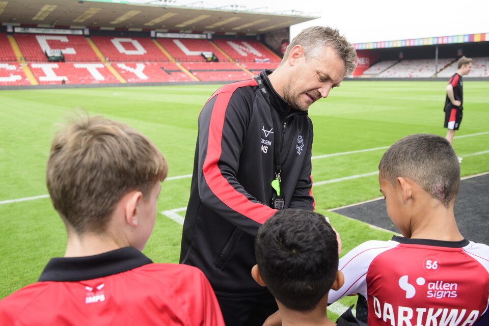 A gallery of images from an opening training session at the LNER Stadium on Thursday 24 July. 
