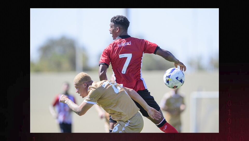 Pre-season friendly match between Lincoln City and Bromley at Estadio Da Nora, Albufeira.