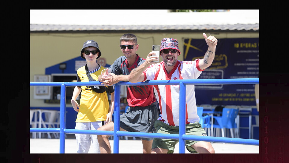 Pre-season friendly match between Lincoln City and Bromley at Estadio Da Nora, Albufeira.