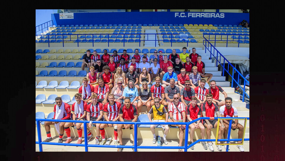 Pre-season friendly match between Lincoln City and Bromley at Estadio Da Nora, Albufeira.