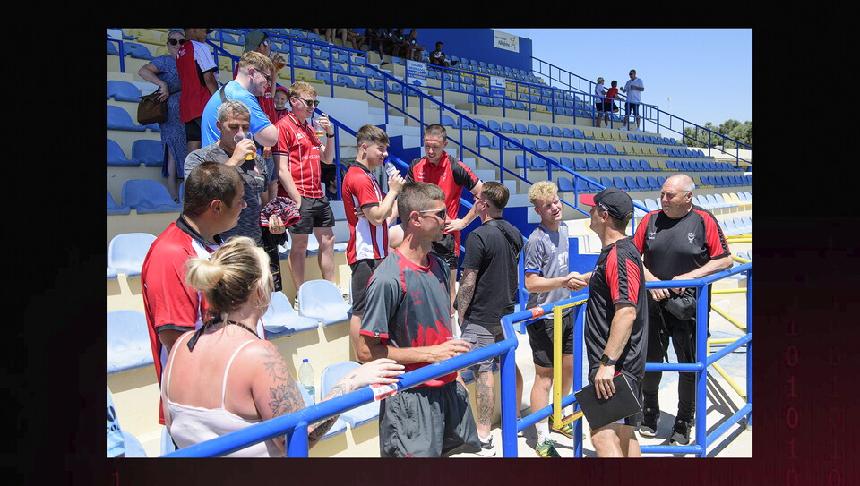 Pre-season friendly match between Lincoln City and Bromley at Estadio Da Nora, Albufeira.