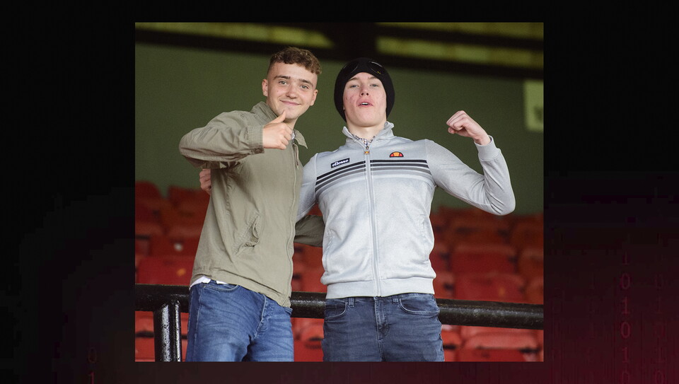 Lincoln City supporters