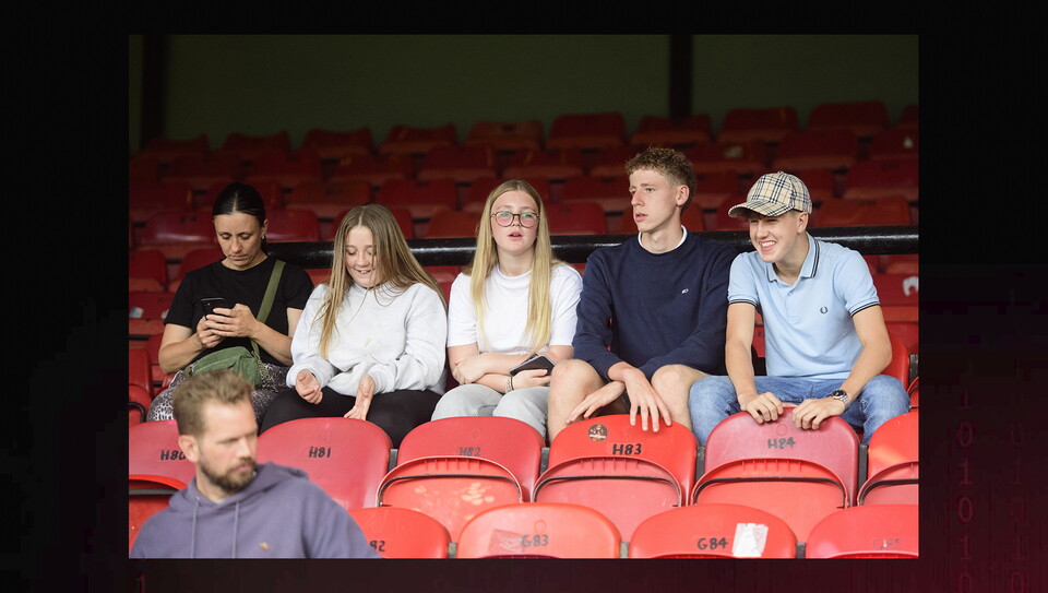 Lincoln City supporters
