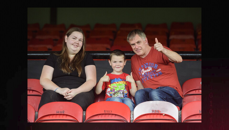 Lincoln City supporters