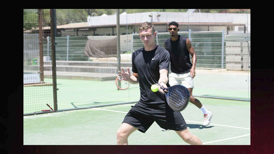 Club-organised Padel tournament as part of the pre-season training camp at Vilamoura Tennis and Padel Academy, Vilamoura, Portugal.