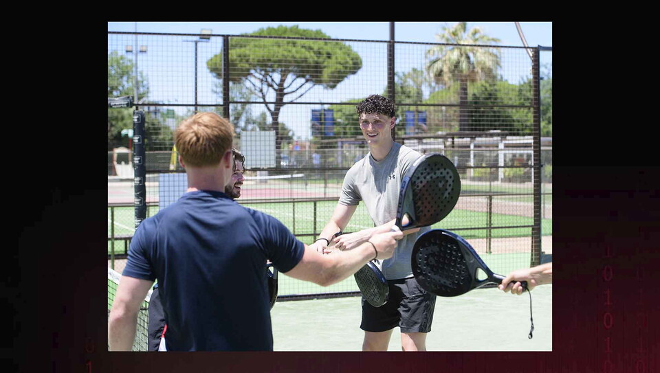 Club-organised Padel tournament as part of the pre-season training camp at Vilamoura Tennis and Padel Academy, Vilamoura, Portugal.