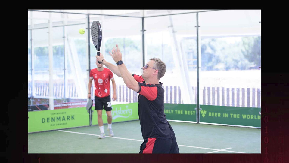 Club-organised Padel tournament as part of the pre-season training camp at Vilamoura Tennis and Padel Academy, Vilamoura, Portugal.